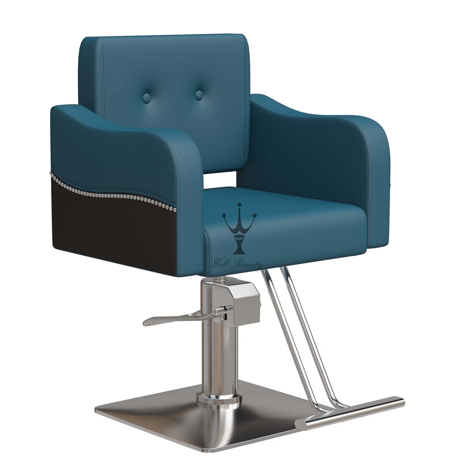 Turquoise salon chair -MD-SS0161