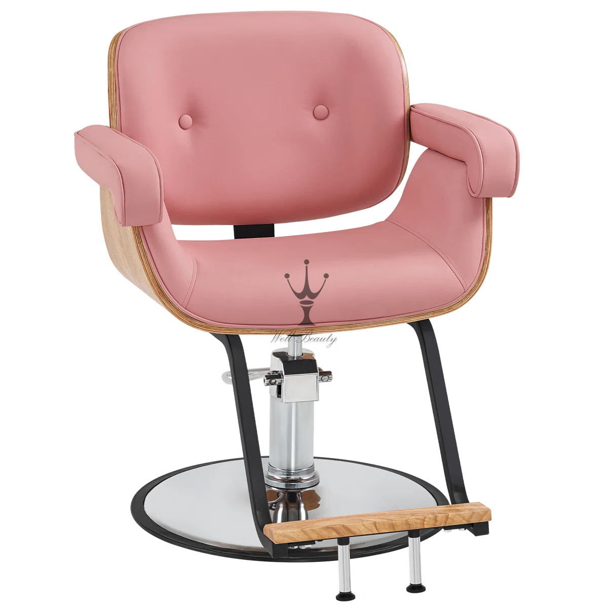 Pink salon chair -MD-SS0162