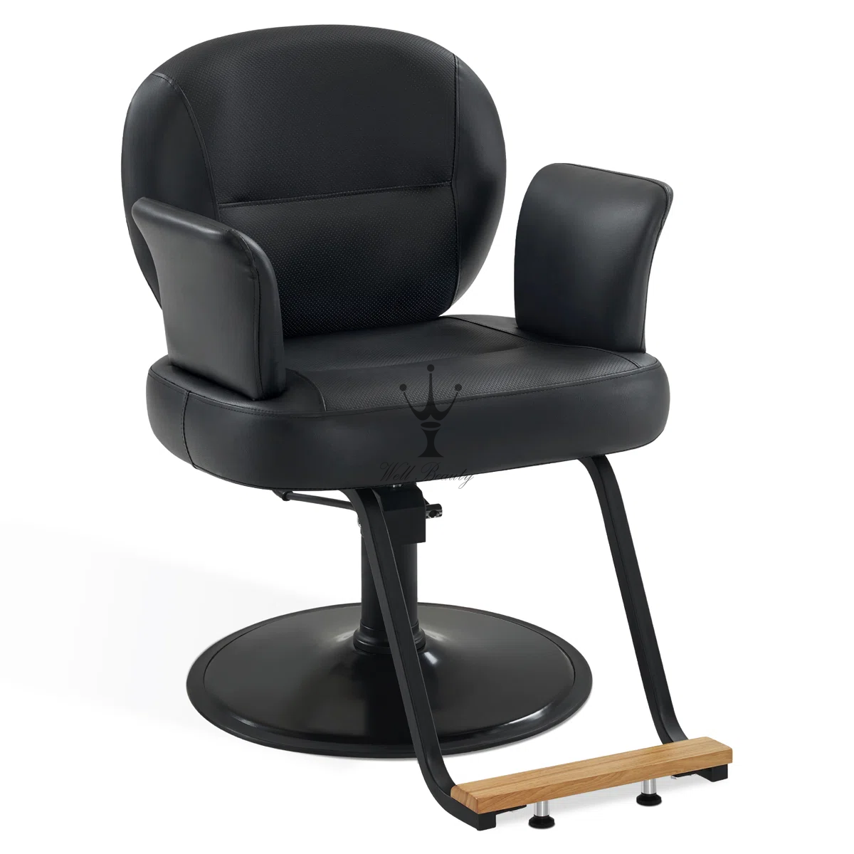 Black salon chair -MD-SS0167