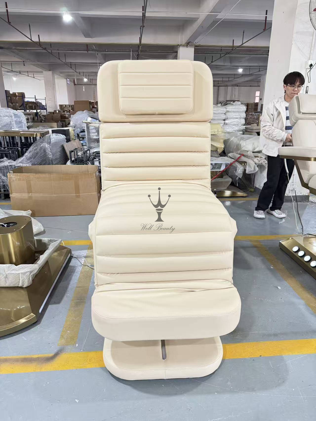 White beauty bed-MD-SBB0040