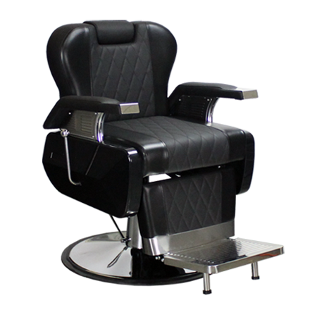 Grey+Black barber chair-MD-BC0074