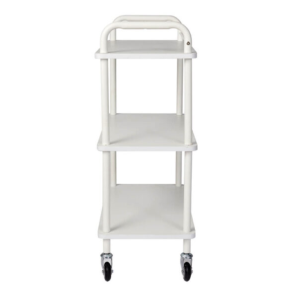 White barber cart&trolley-MD-BCT0017