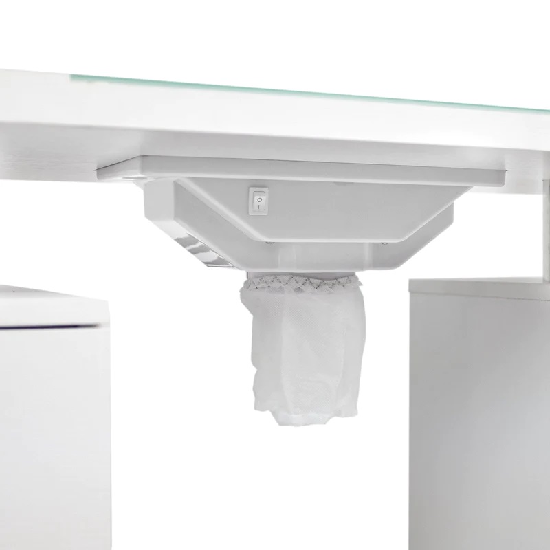 White manicure table-MD-NM0017