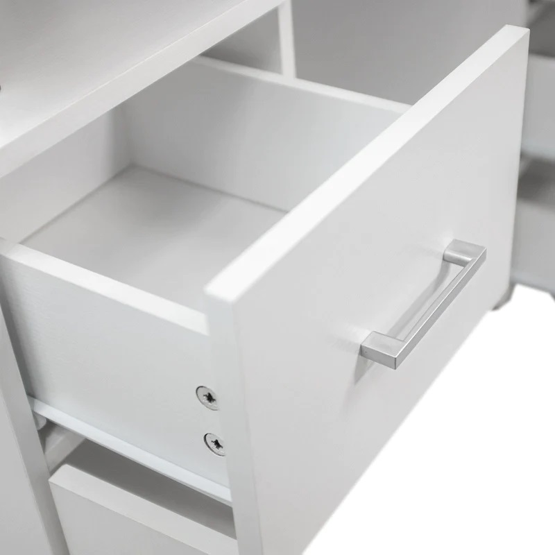 White manicure table-MD-NM0017