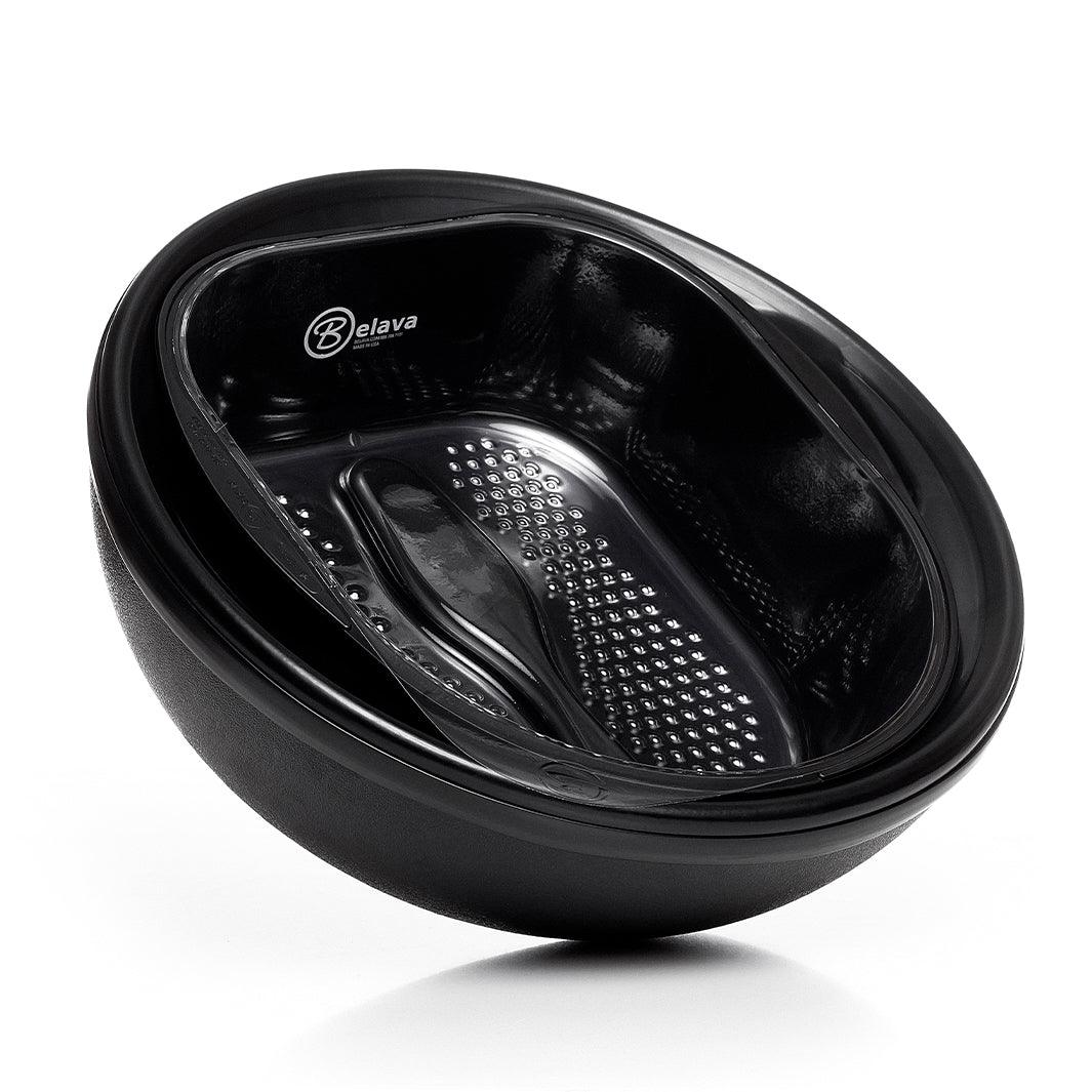 Black pedicure bowl-MD-NPB0001