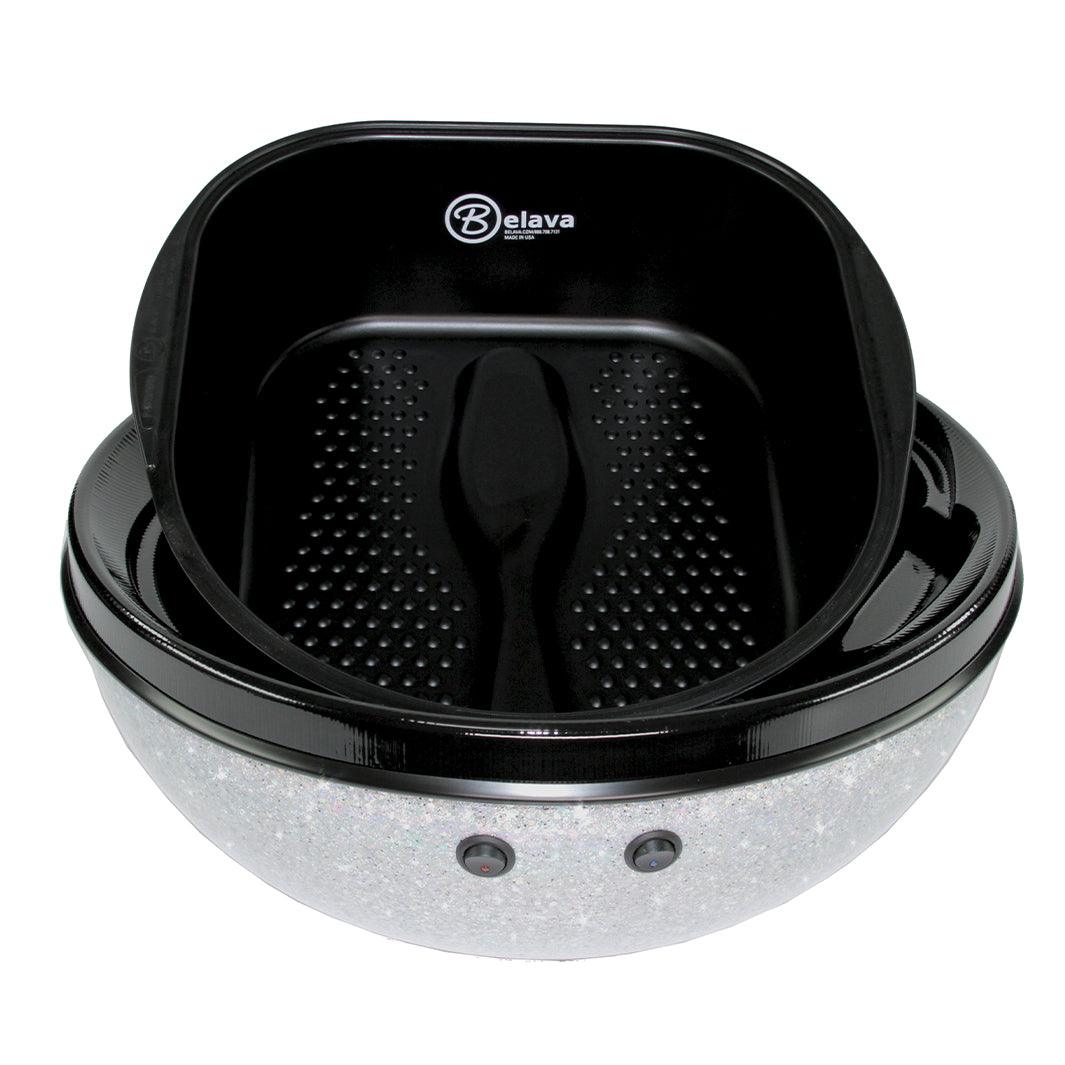 Black pedicure bowl-MD-NPB0001