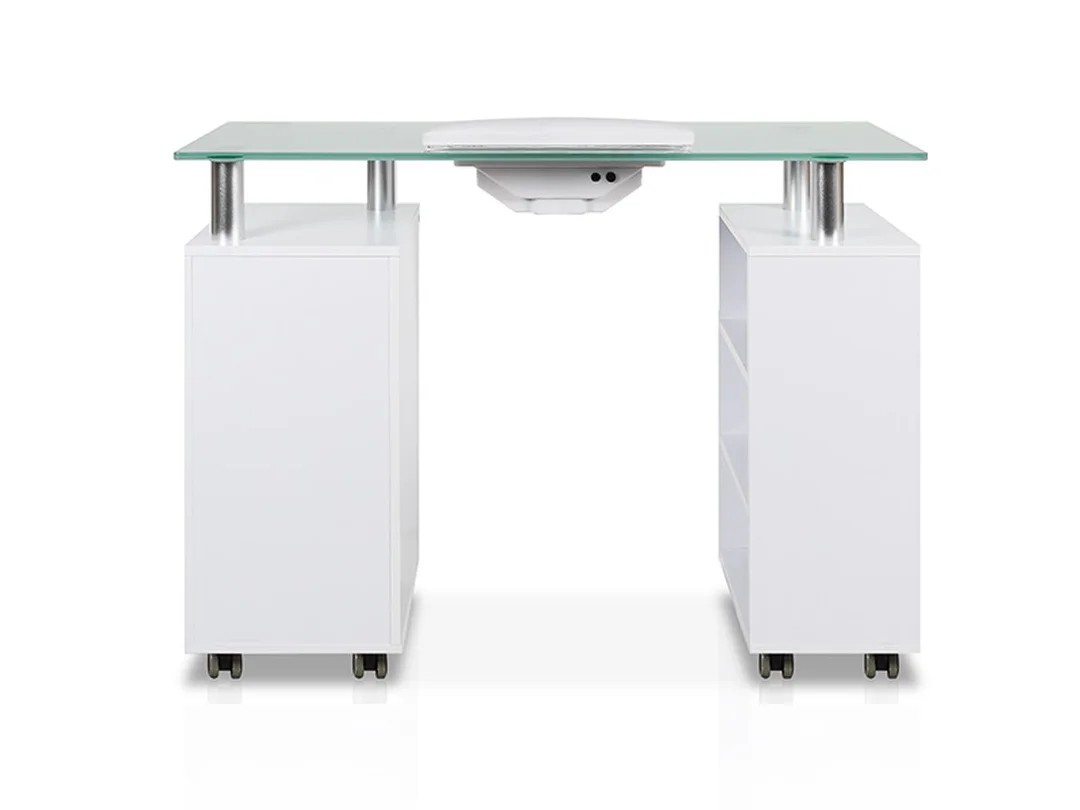 White manicure table-MD-NM0017