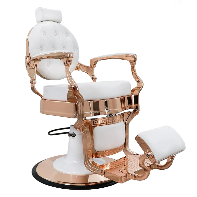 White+Gold barber chair-MD-BC0065