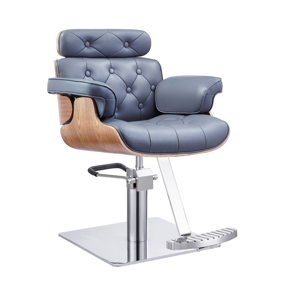 Gray+Brown salon chair -MD-SS0077