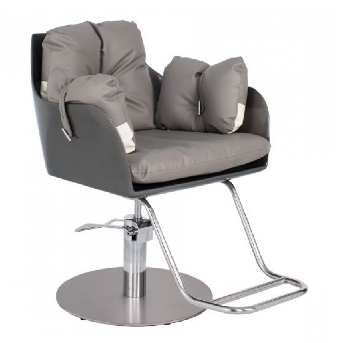 Gray/Black salon chair -MD-SS0072