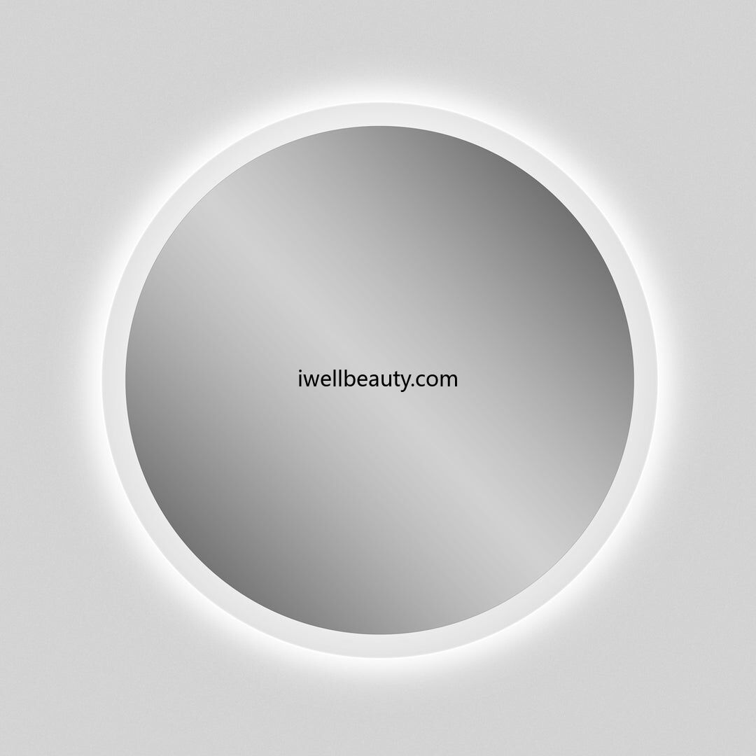 Round barber mirror-MD-BM0004