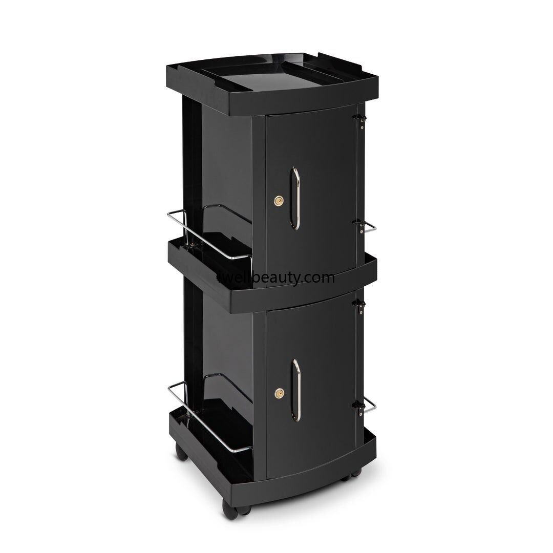 Black barber cart&trolley-MD-BCT0013