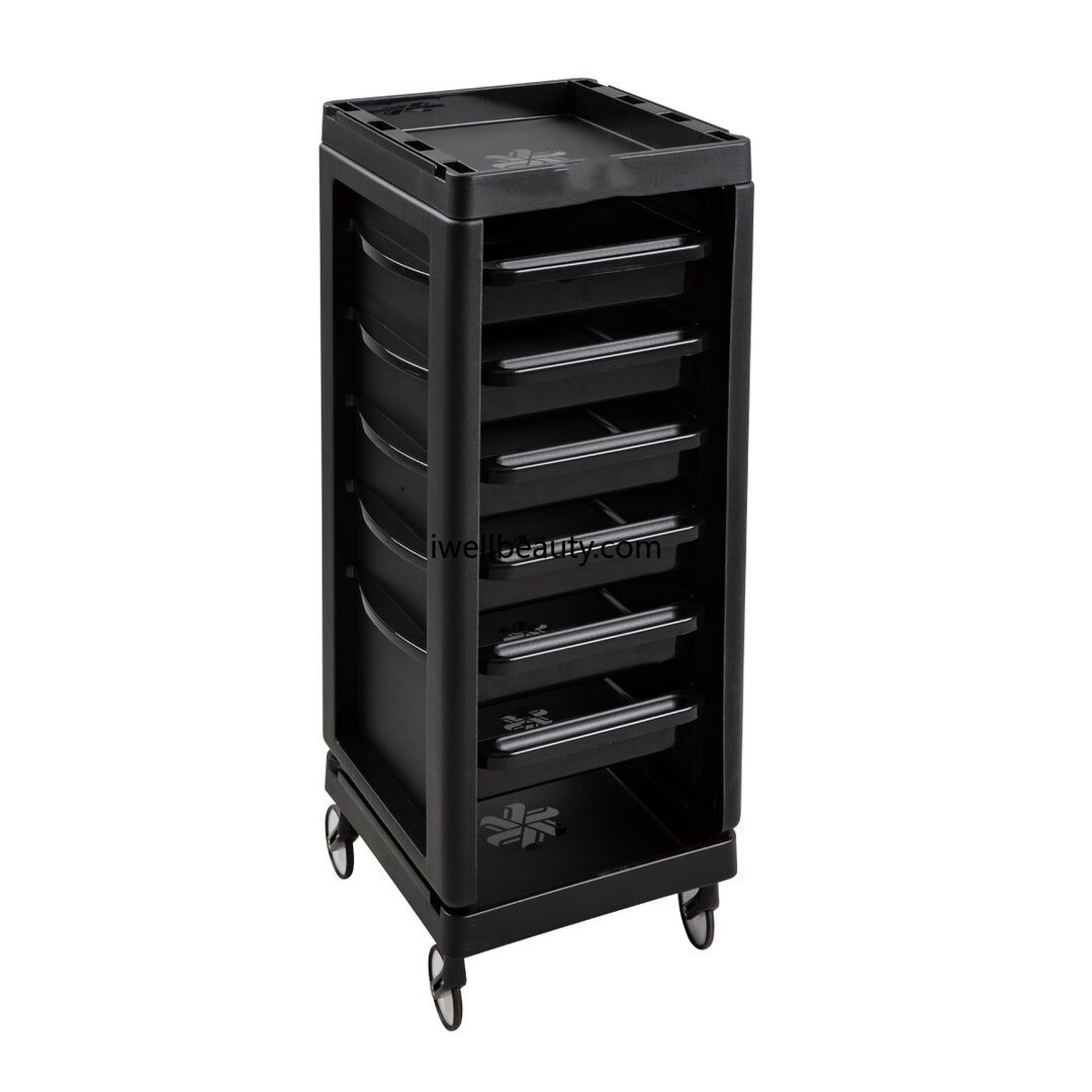 Black barber cart&trolley-MD-BCT0009