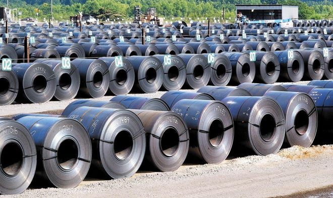 Nucor raised prices for hot-rolled coil for the eighth consecutive week