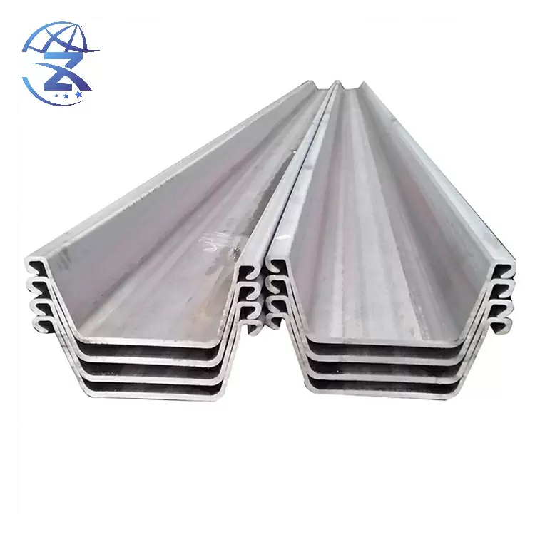 Professional supplier cold rolled hot rolled steel sheet pile
