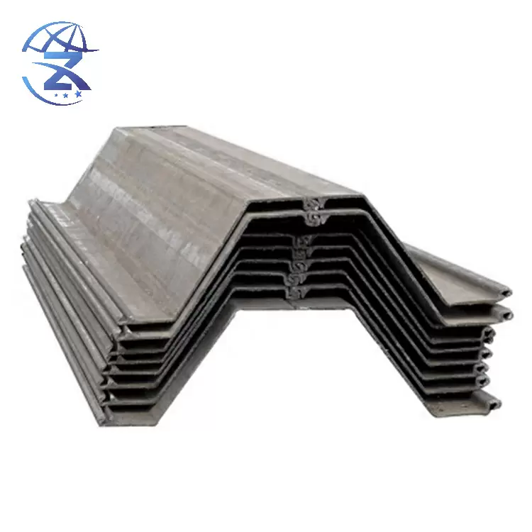 Professional supplier cold rolled hot rolled steel sheet pile