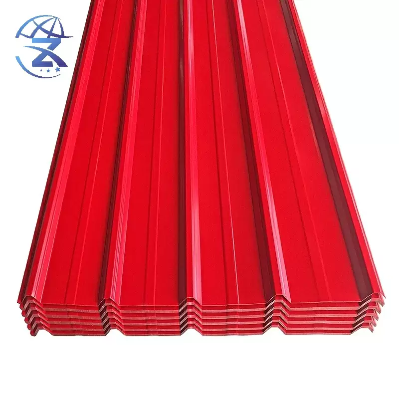 PPGI/GI corrugated galvanized steel roofing sheet