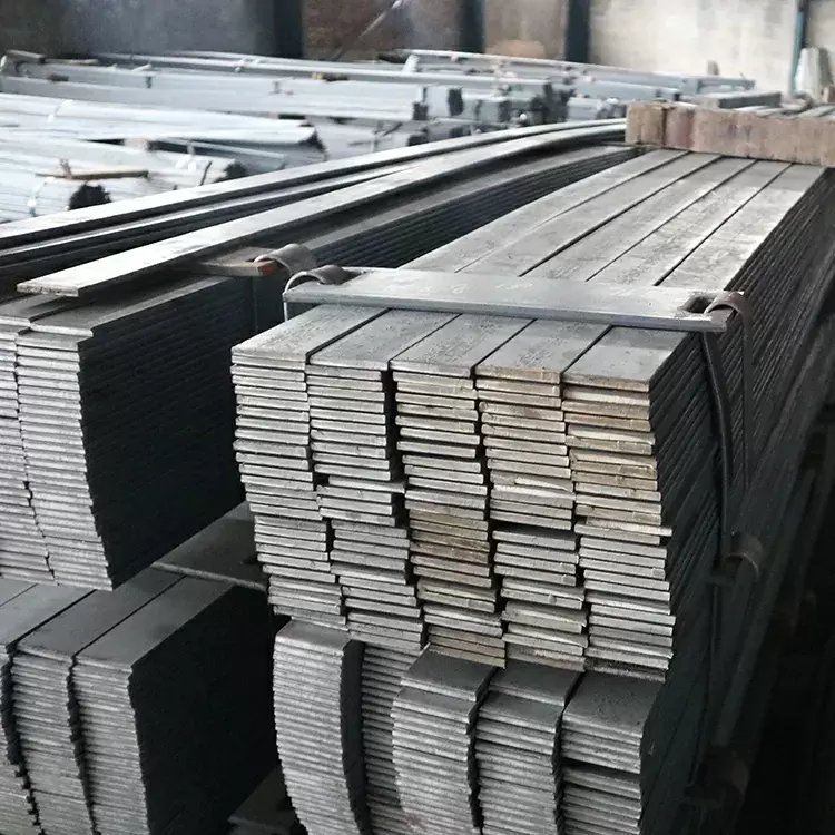 Construction material mild black steel flat, China high quality hot rolled flat bar cheap price flat steel