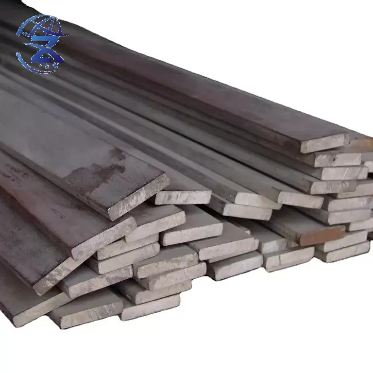 Construction material mild black steel flat, China high quality hot rolled flat bar cheap price flat steel