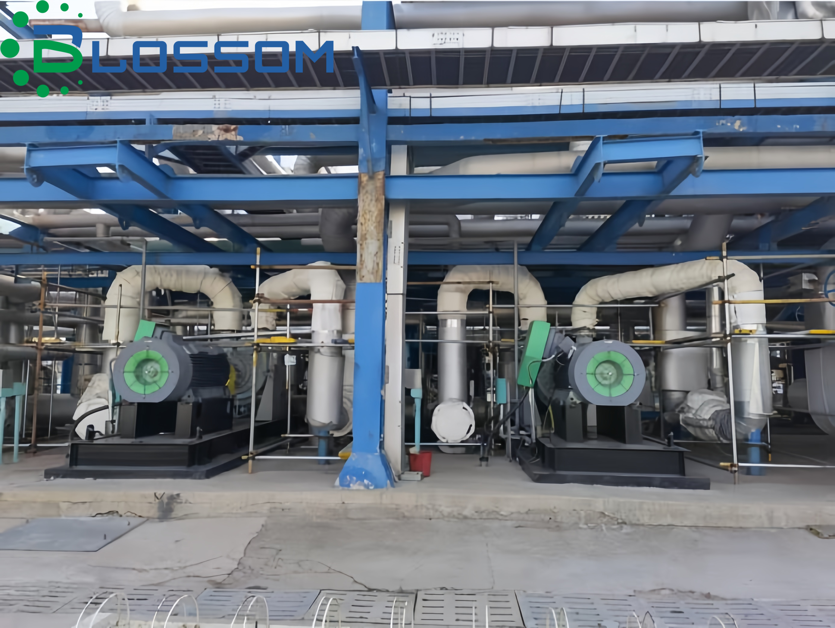 Blossom's enhanced hydrogenation pump project exported to Russia.