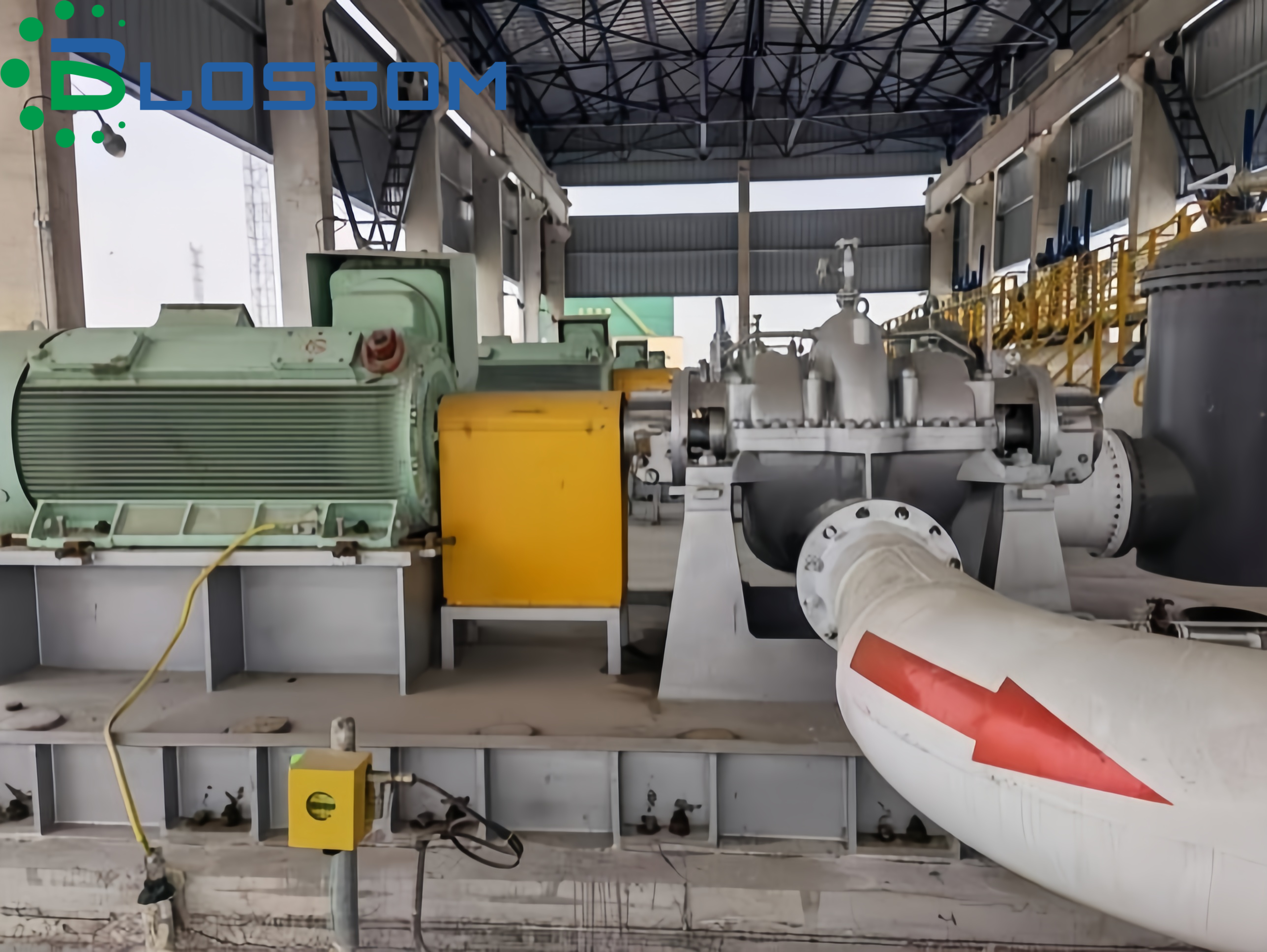 In 2023, Blossom Company operated crude oil transfer pumps at the oil plant in the United Arab Emirates