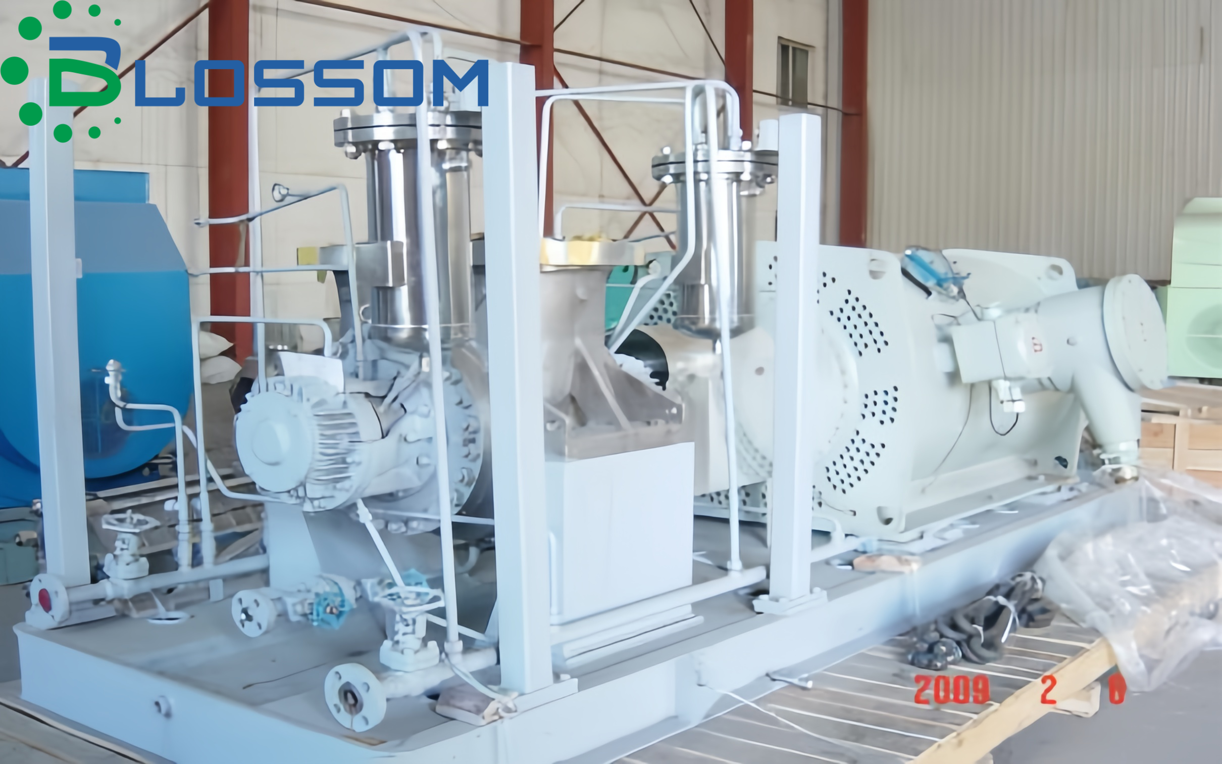 Blossom exported DMO cooling pump project to Malaysia