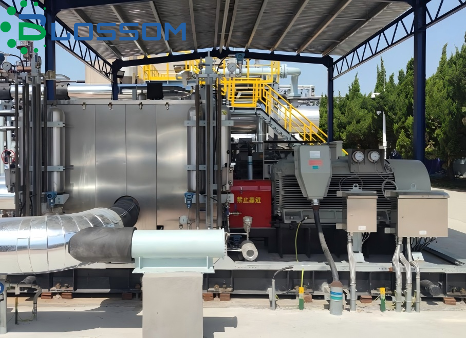 Blossom supplies CO2 booster pumps for CO2 pipeline project exported to Saudi Arabia