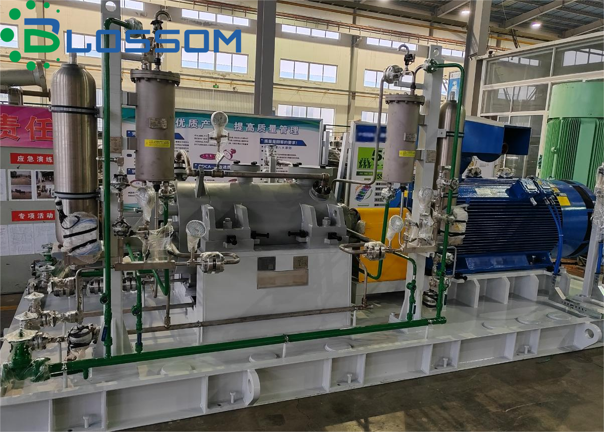 BLOSSOM exports to Saudi Arabia using 450kW feed pump to stabilize heavy oil hydrogen production