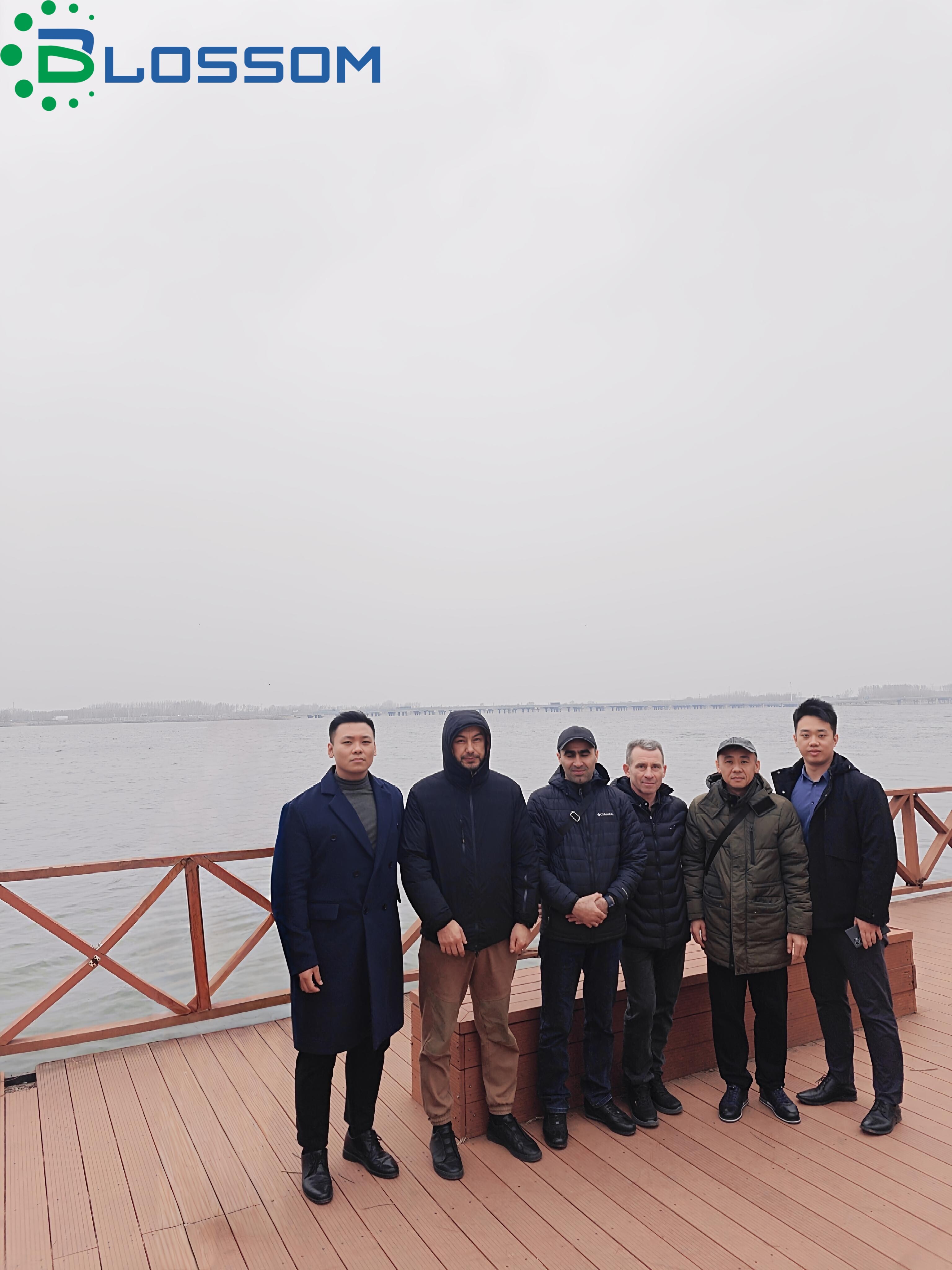 Kazakhstan customers visited our factory, BB4 boiler feed pumps help upgrade thermal power plants