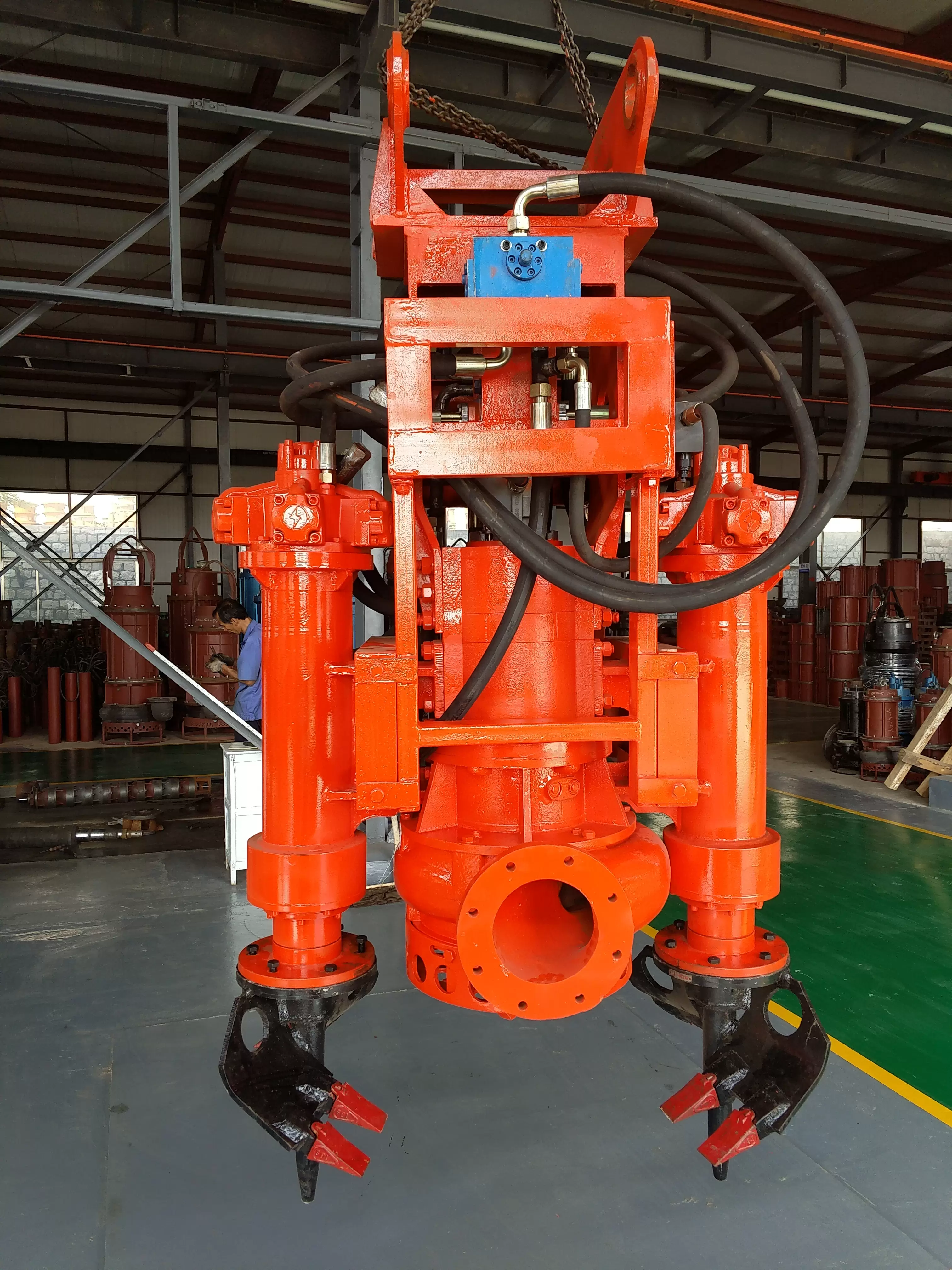 HDSE series hydraulic submersible slurry pump