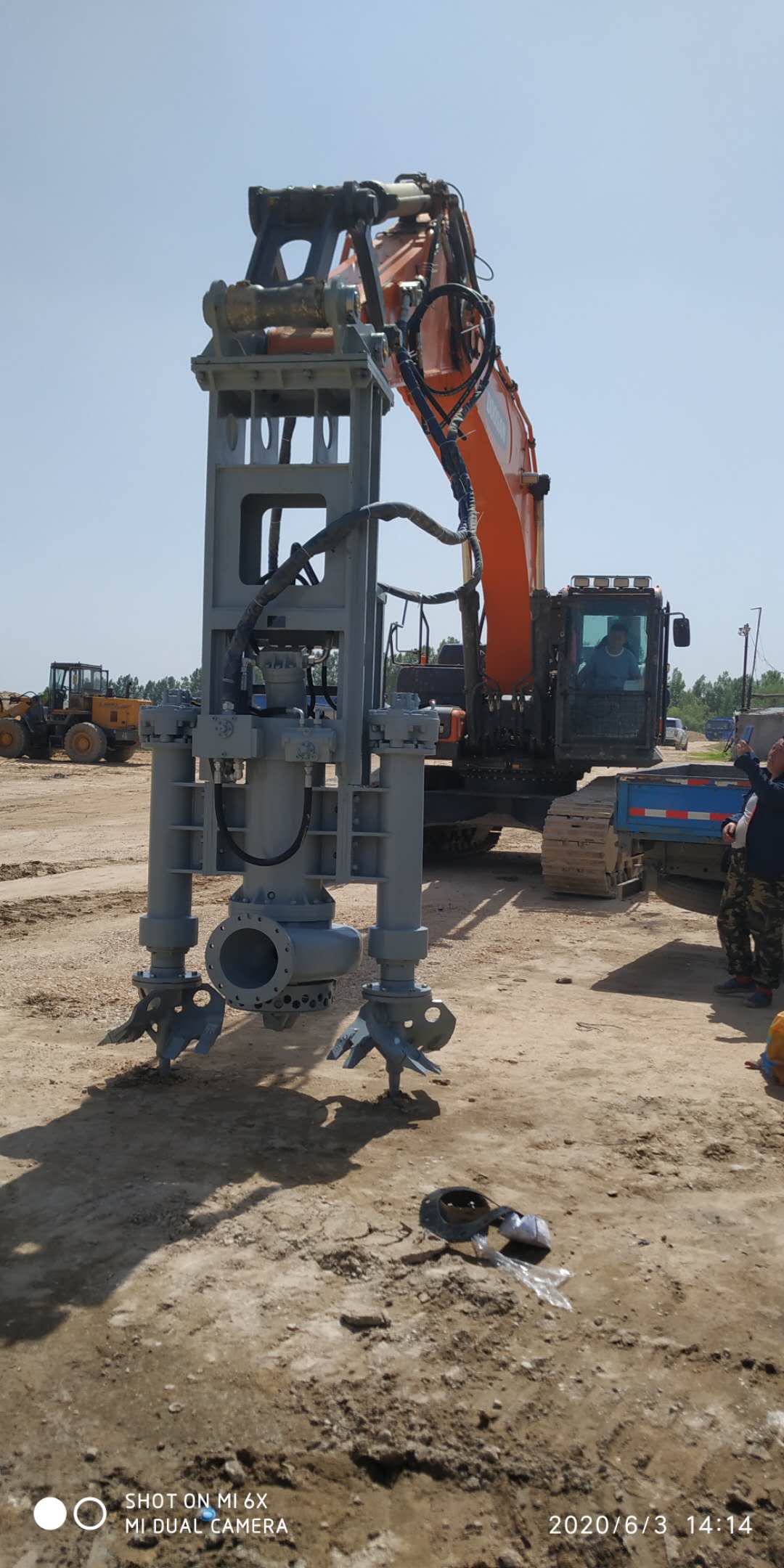 HDSE series hydraulic submersible slurry pump