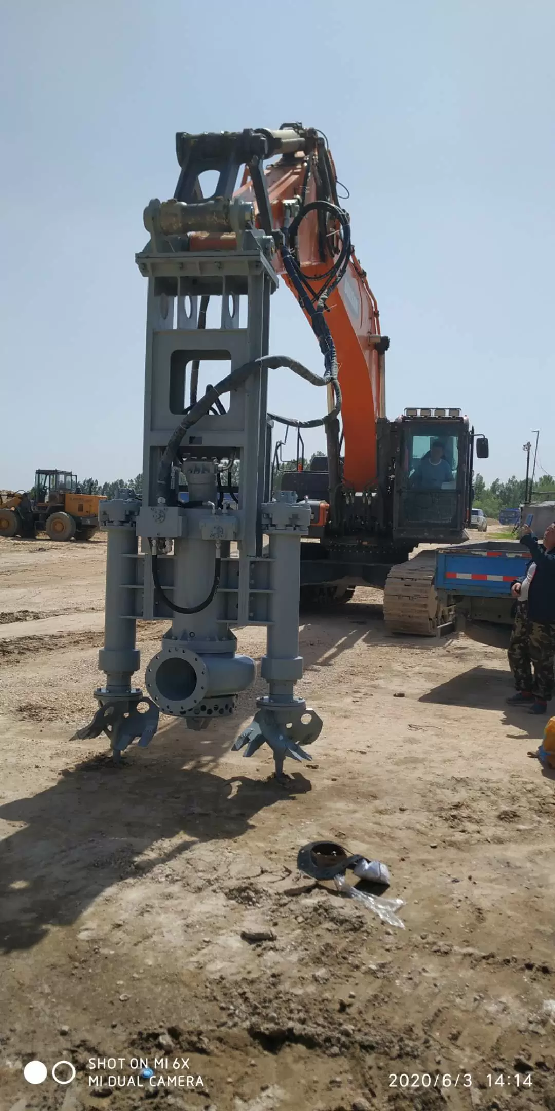 HDSE series hydraulic submersible slurry pump