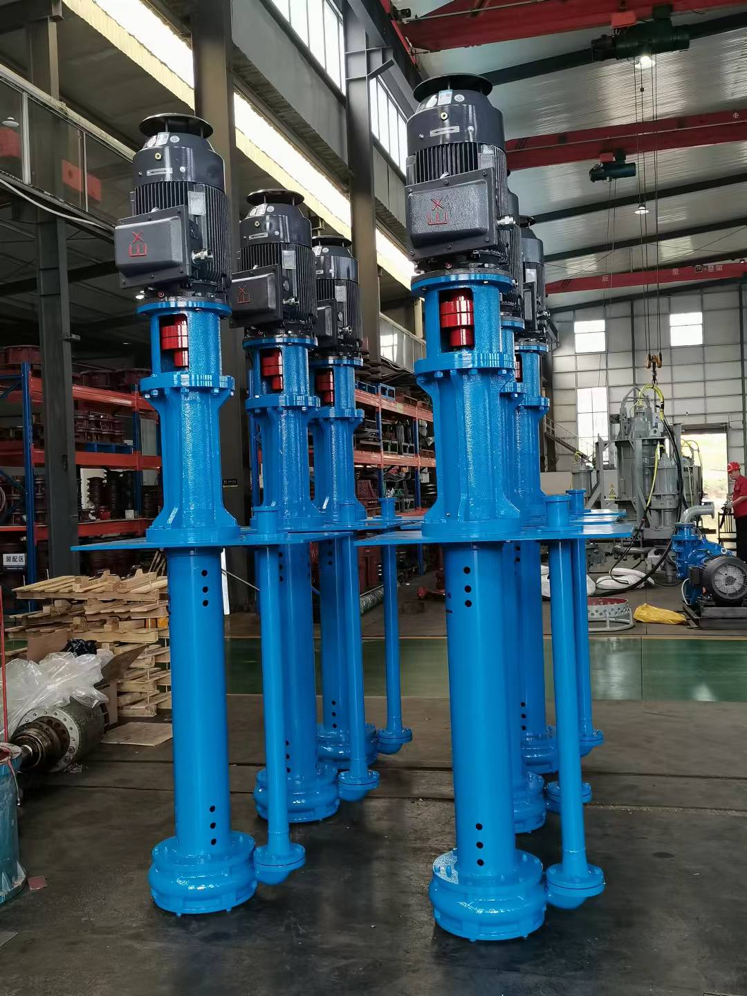 Vertical slurry pump