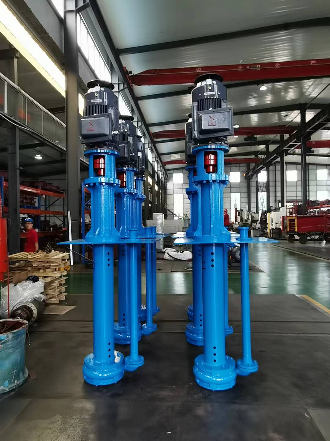 Vertical slurry pump