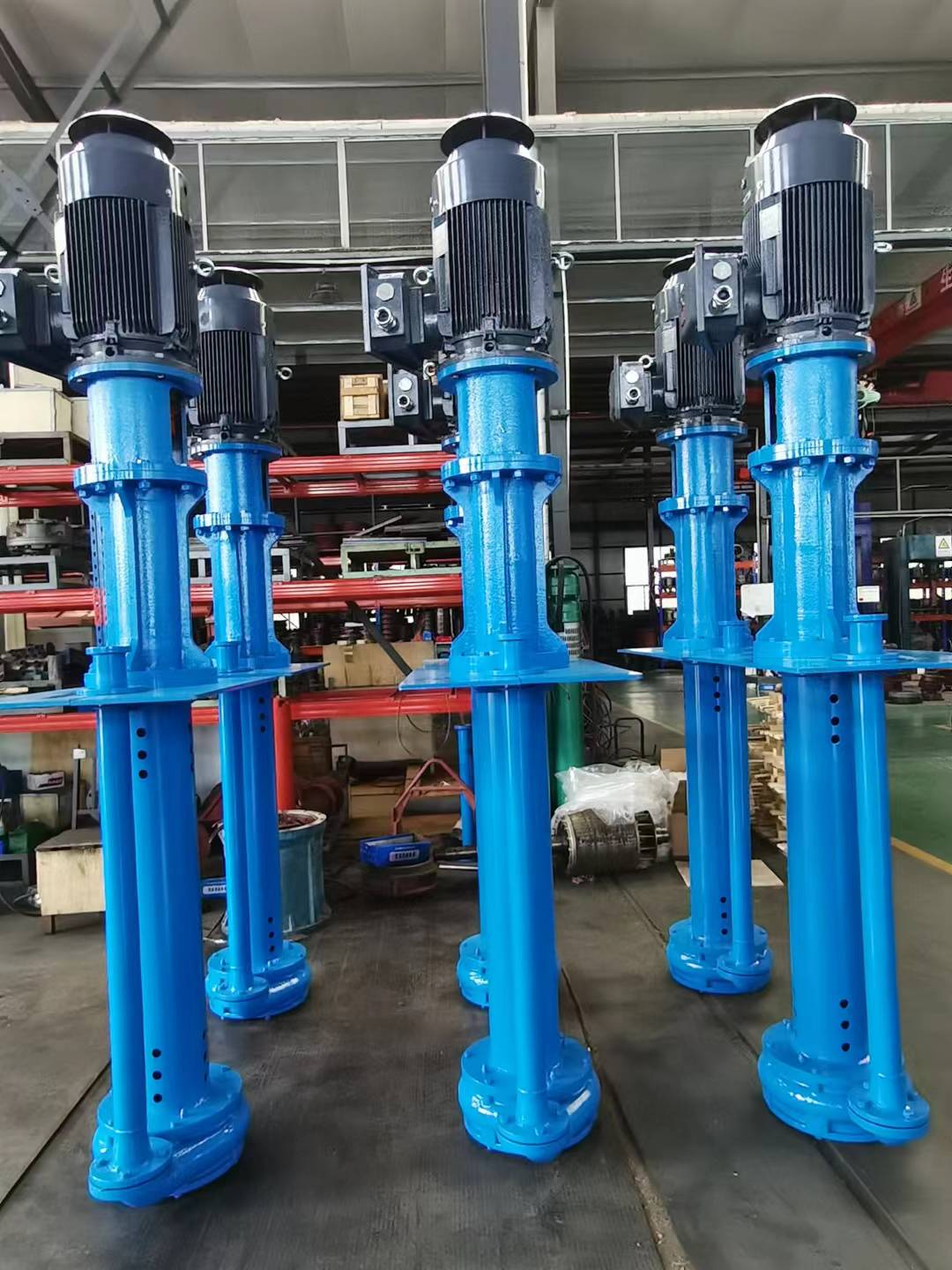 Vertical slurry pump
