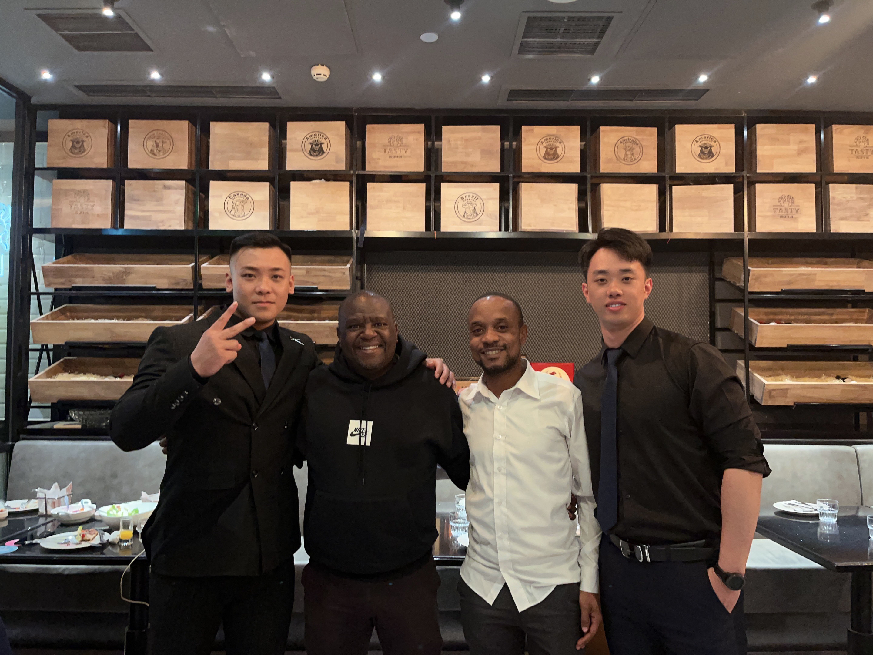 African customer visit
