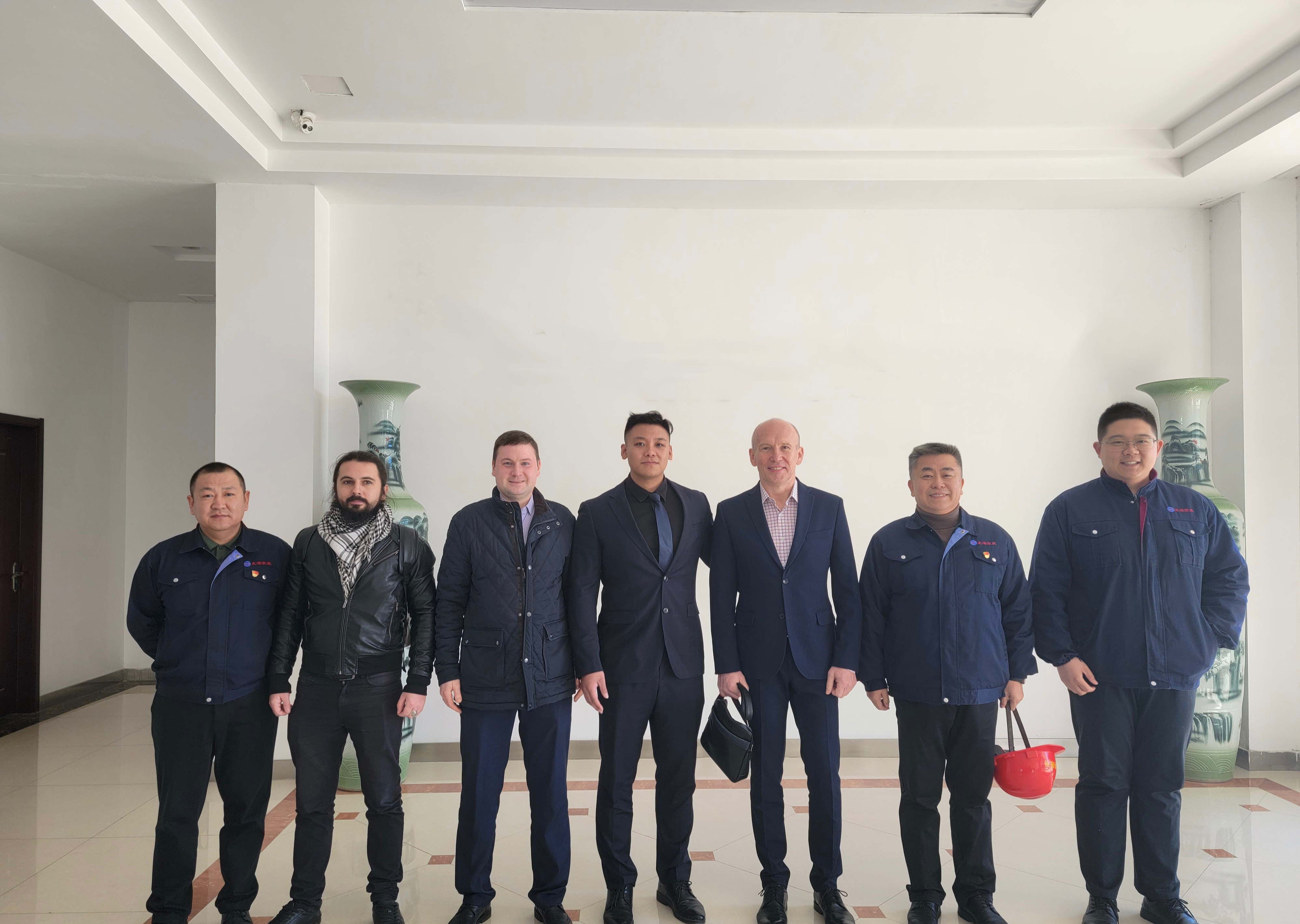 Russia's pump factory came to our factory
