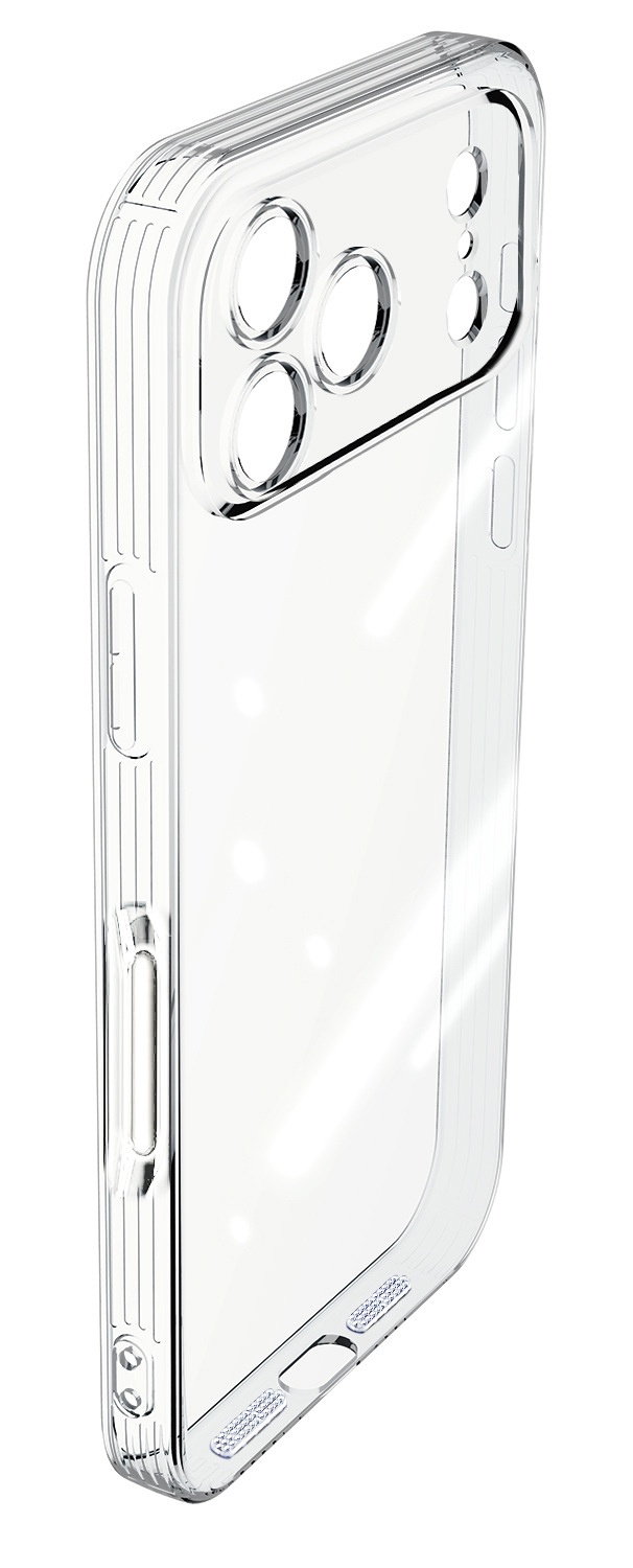 Transparent TPU Phone Case with Built-in Air Cushion Straps around the 4 Sides