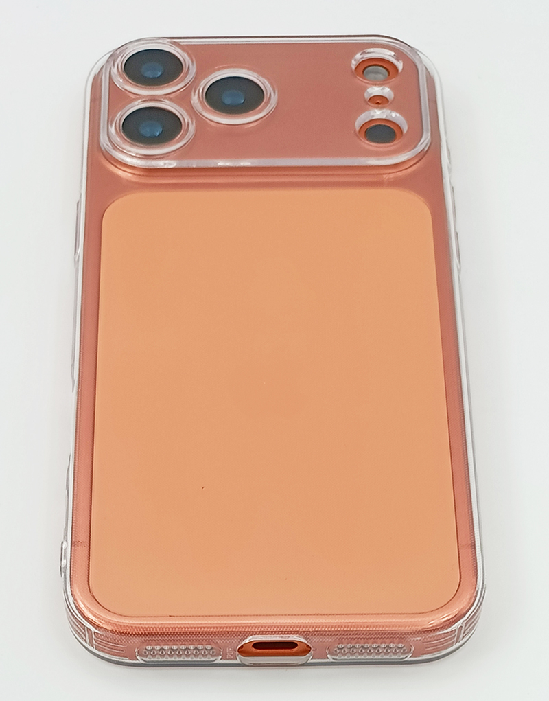 Transparent TPU Phone Case with Built-in Air Cushion Straps around the 4 Sides