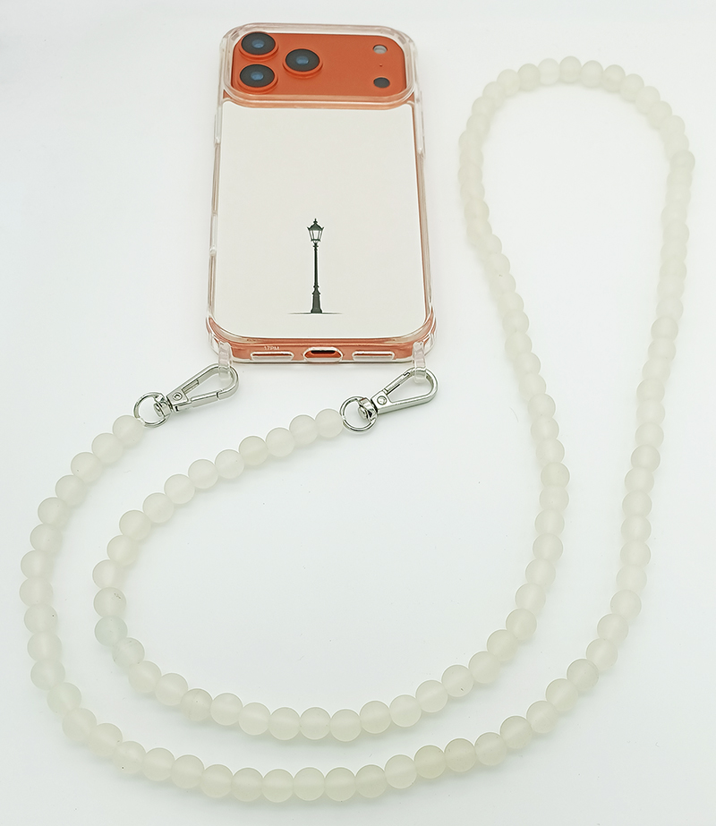 Matte UV Painted Phone Case with Crossbody Strap