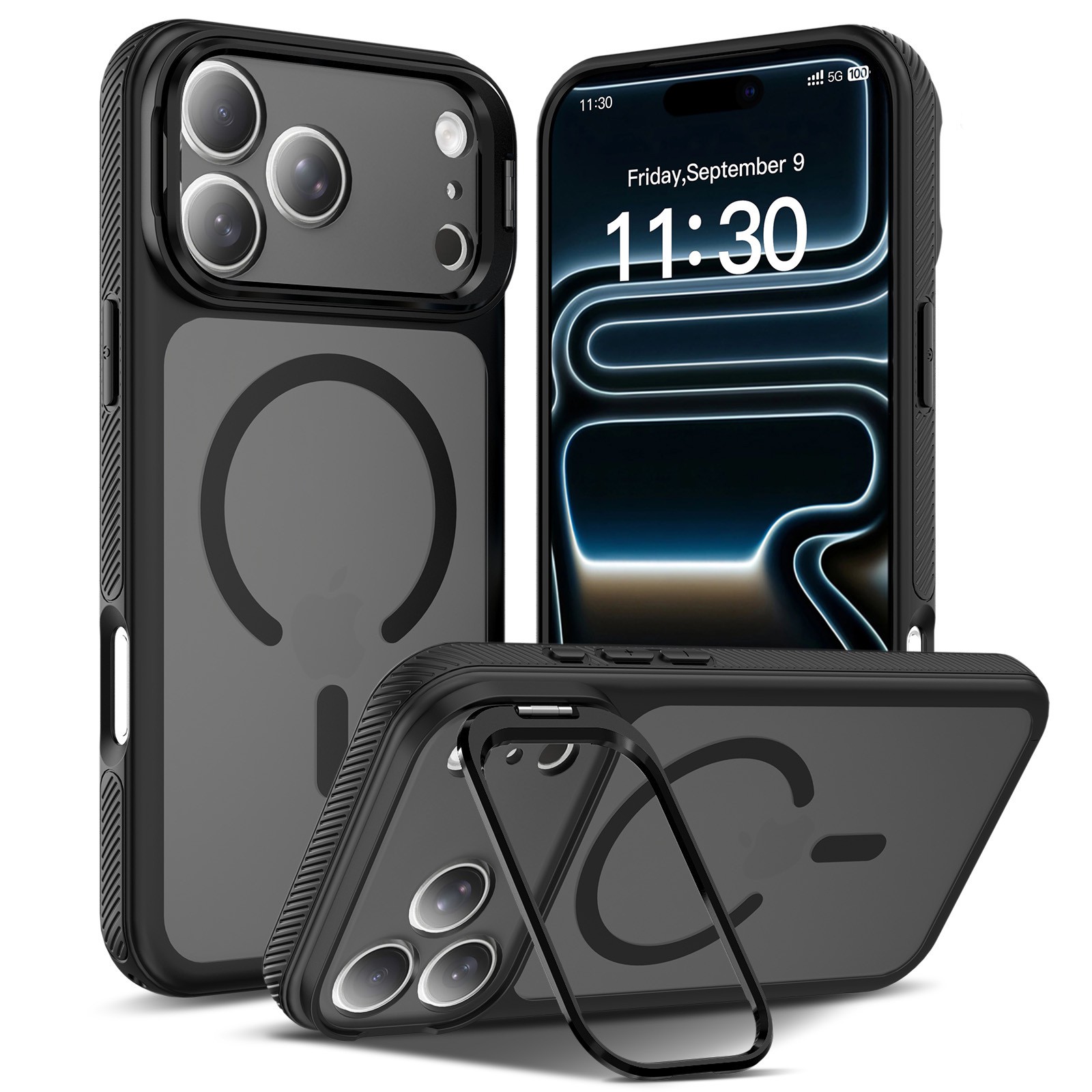 Magnetic Phone Case with Invisible Phone Holder