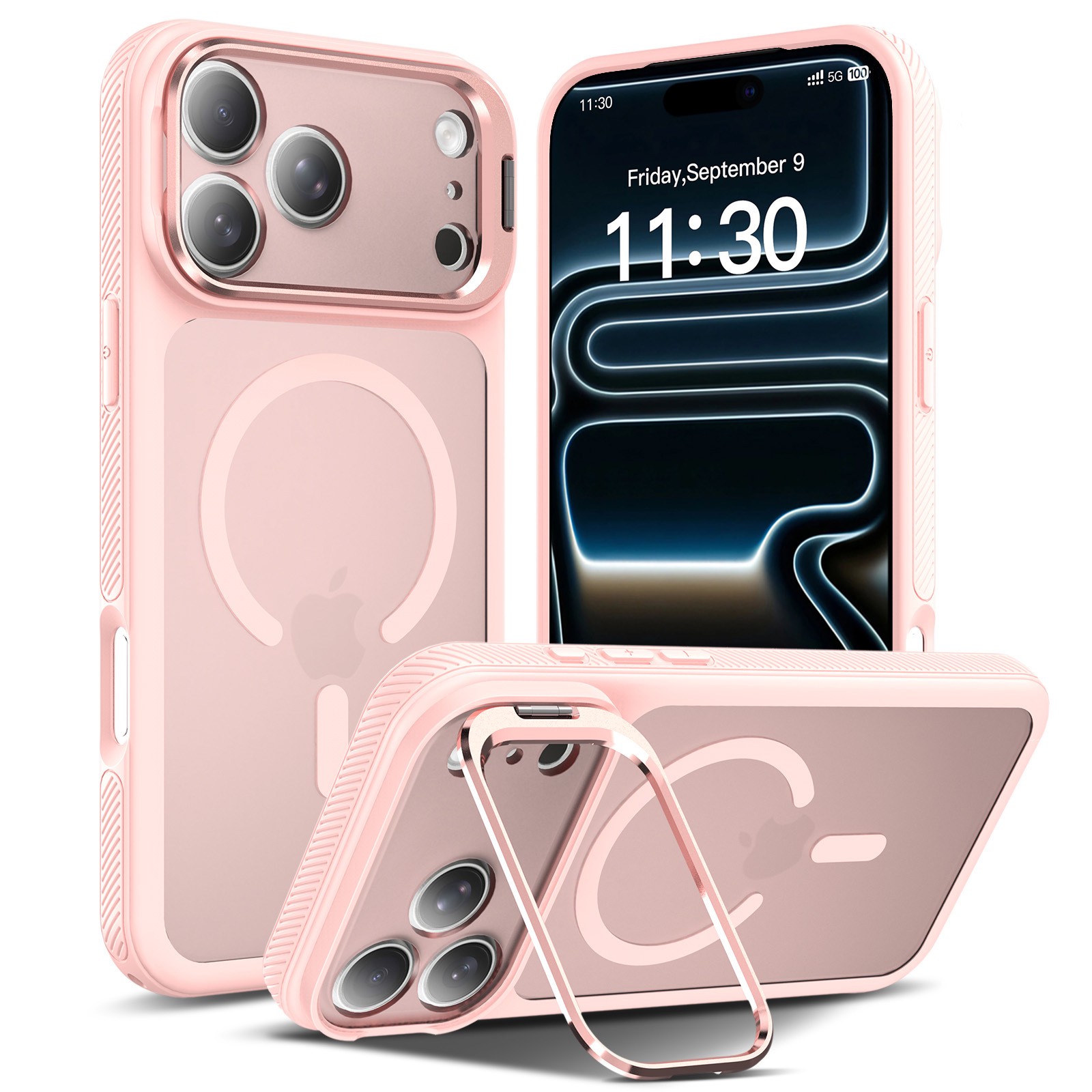 Magnetic Phone Case with Invisible Phone Holder