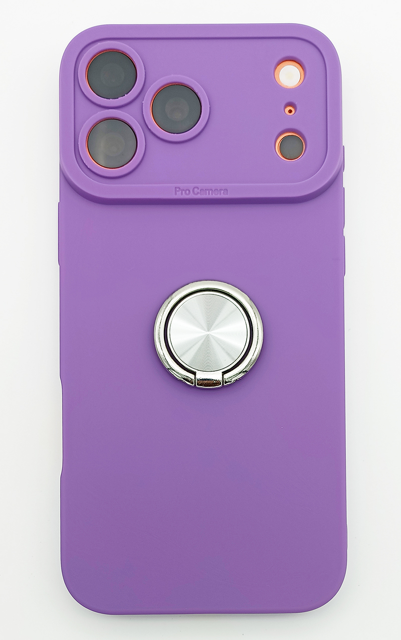 Matte TPU Phone Case for iPhone with Phone Holder