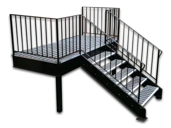 A unit of stair treads steel grating..jpg