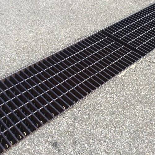 Safety 304 rain drainage trench gutter 2mm standard steel bar mesh grid grating