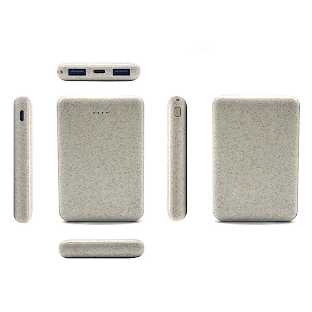 TPP36   5000mAh Biodegradable Wheat Straw Power Bank