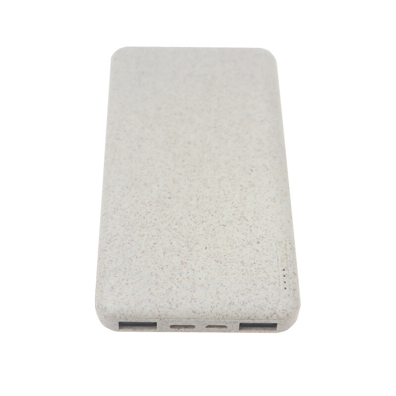 TPP37   10000mAh Eco-friendly Wheat Straw Power Bank