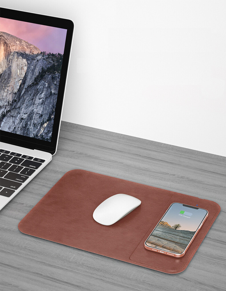 TPC12   15W Foldable Mousepad Wireless Charger 