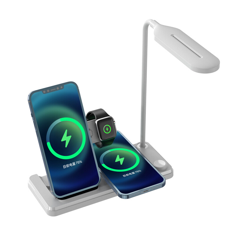 TPC14   4 in 1 Desk Lamp with Wireless Charger