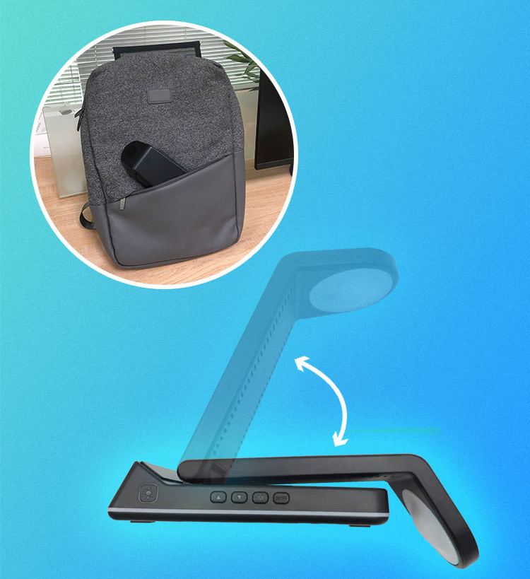 TPC15   5 in 1 Wireless Charger with Time, Alarm Clock & Night Light